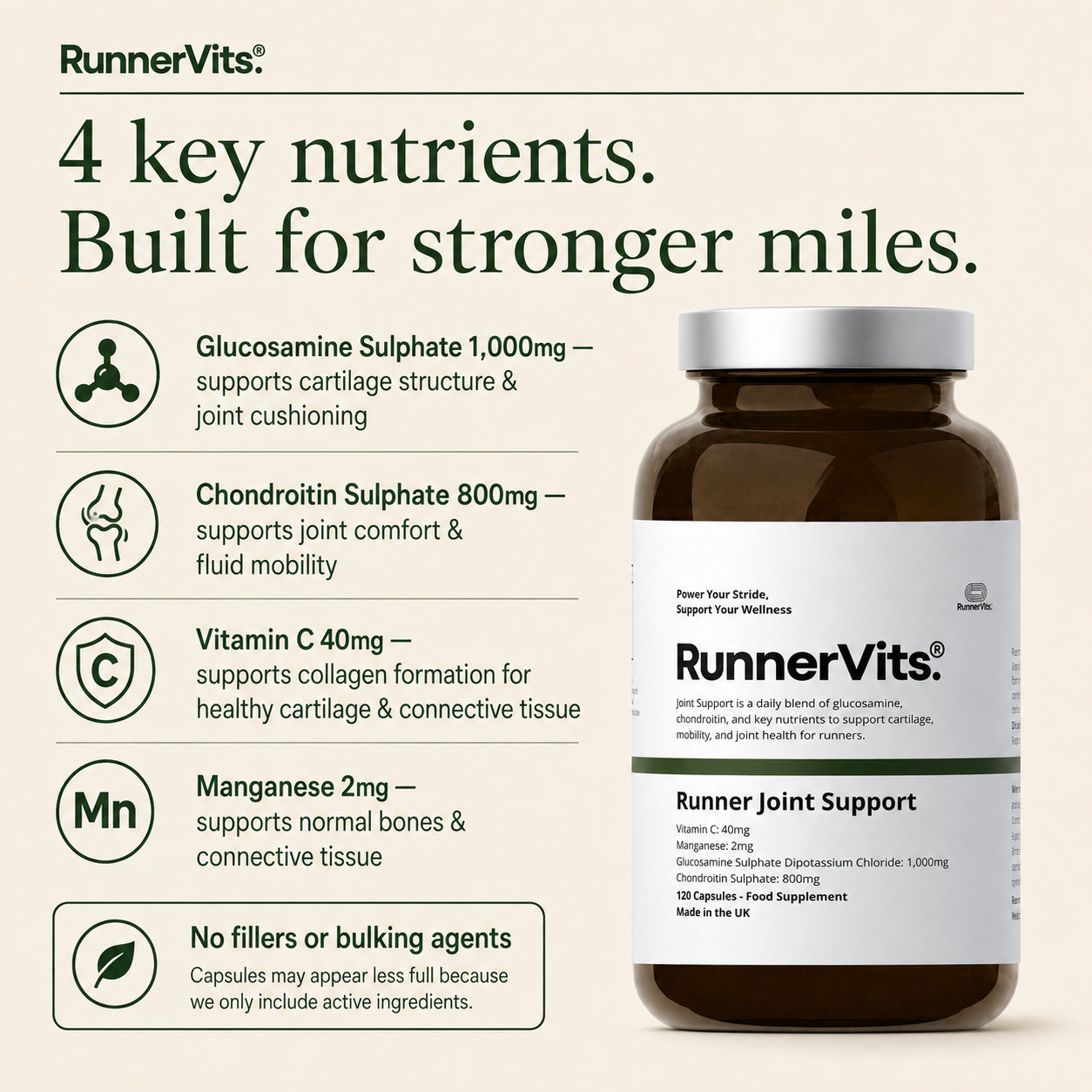 Runner Joint Support