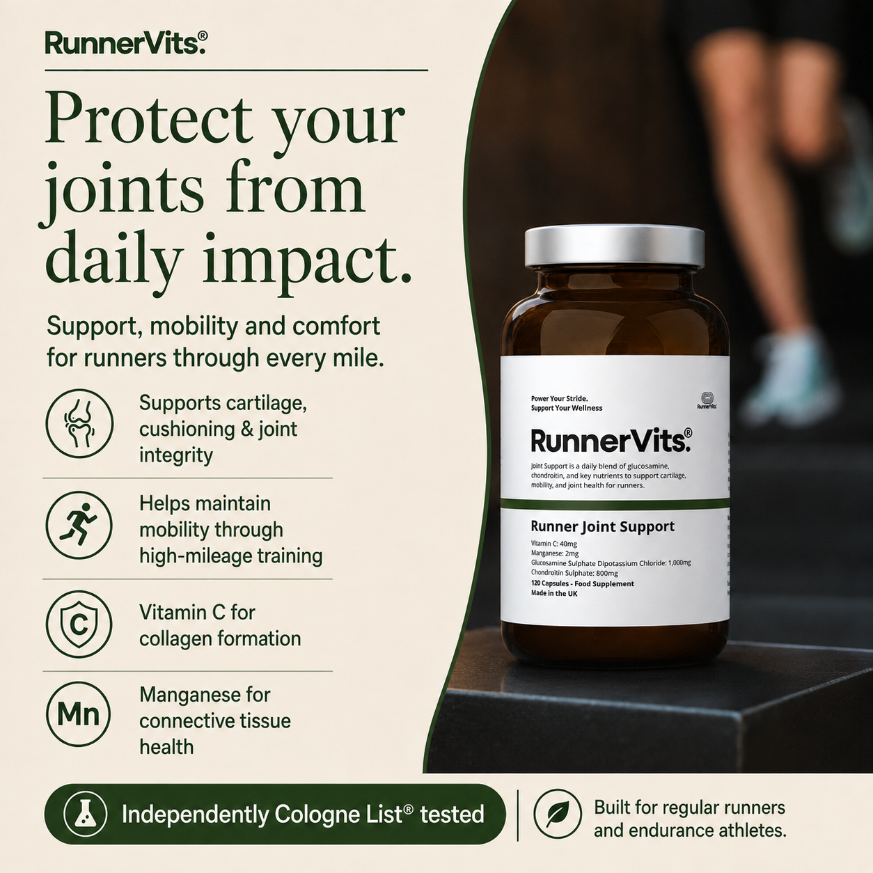 Runner Joint Support