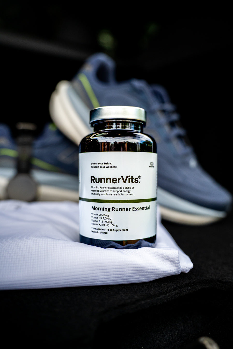 Morning Runner Essentials bottle