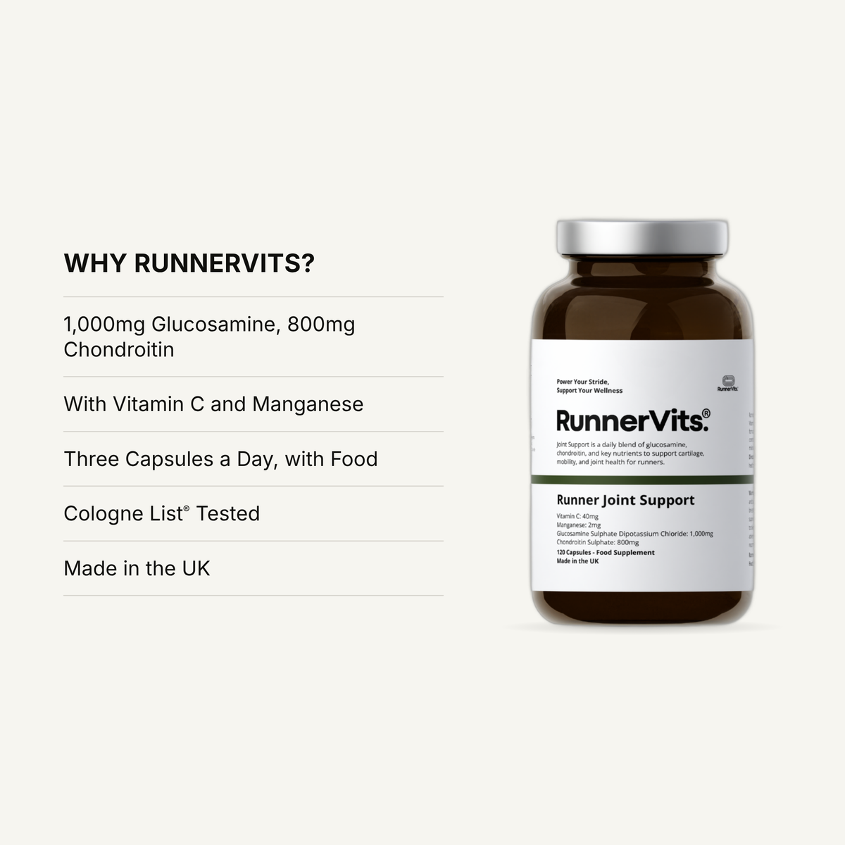 Runner Joint Support